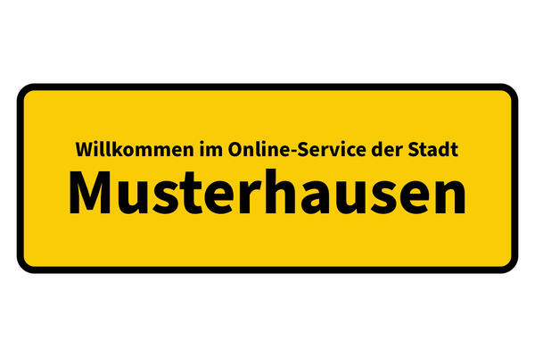 Willkommen im Online-Service der Stadt Musterhausen