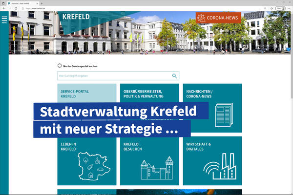 Stadtverwaltung Krefeld mit neuer Strategie ...