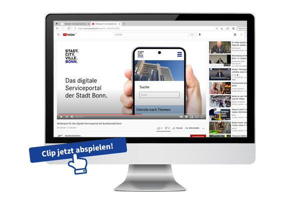 Werbespot fr das digitale Serviceportal der Bundesstadt Bonn
