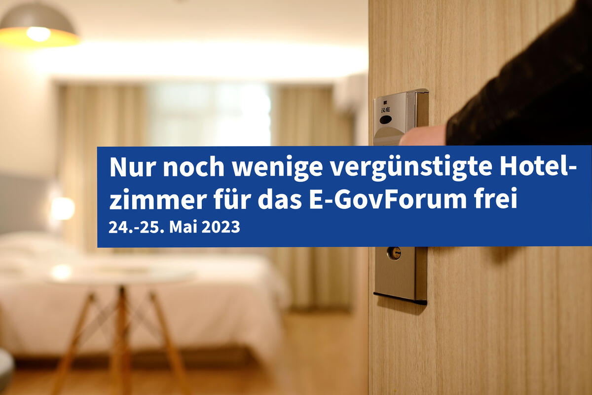 Hotelzimmerkontingent E-GovForum 2023